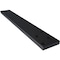 Ekena Millwork 2 1/2"W x 18"D Hidden Floating Steel Heavy Duty Bracket, Powder Coated Black BKTM02X18HFPBL - alternate 4